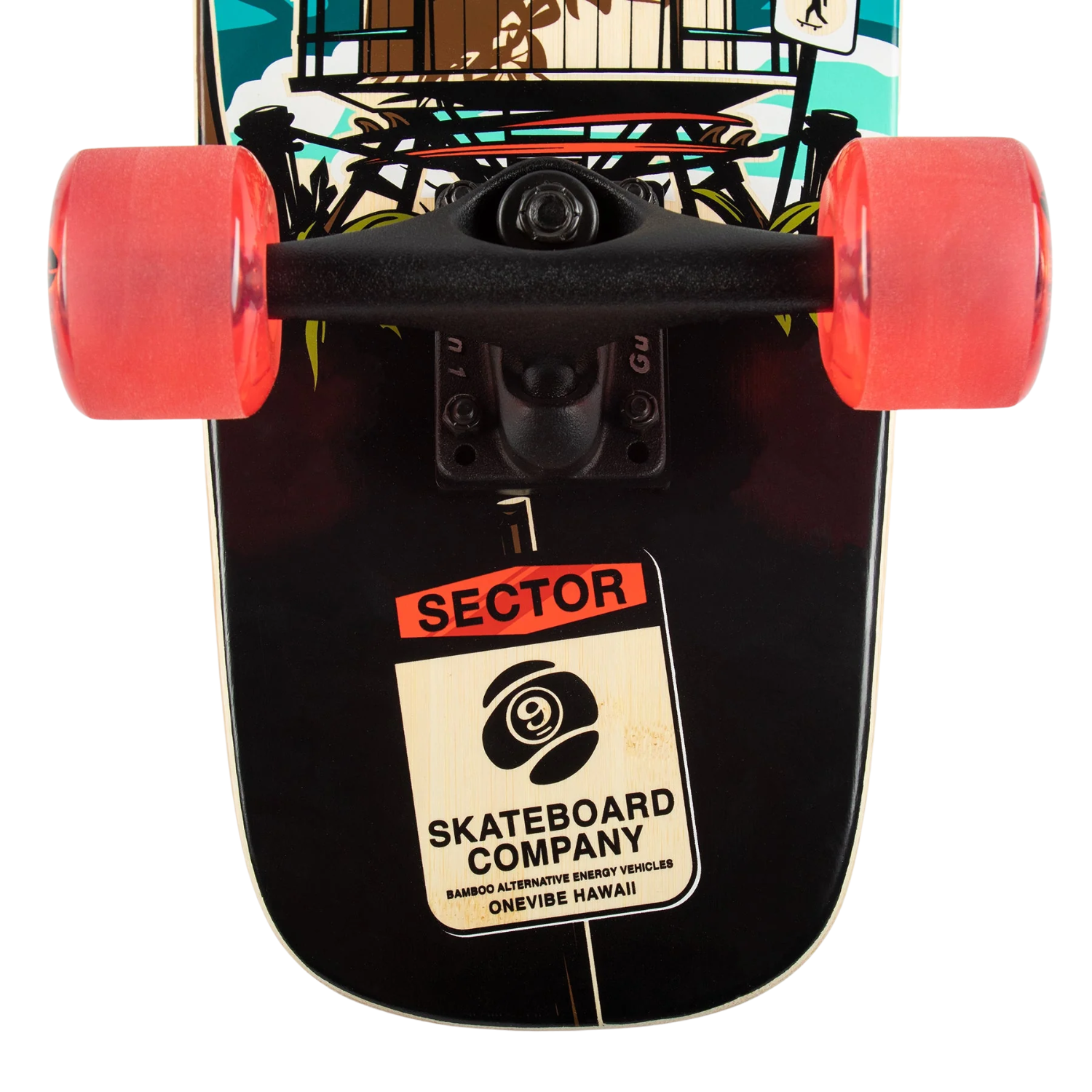 Sector 9 Bambino 26.5" Shorebreak Cruiser Complete Skateboard