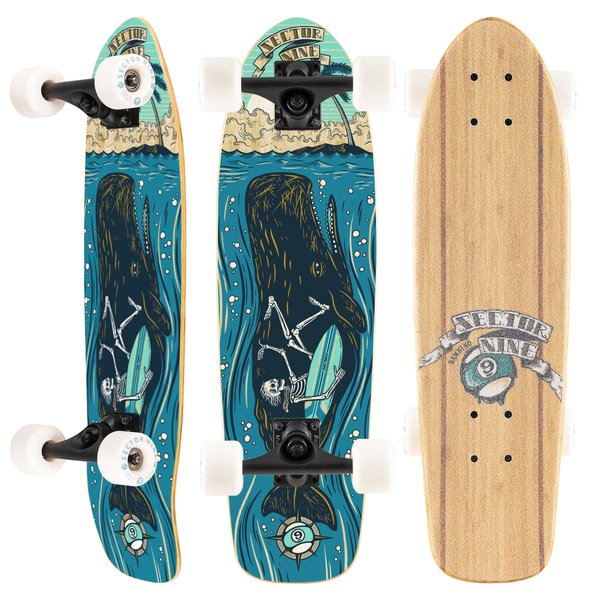 Sector 9 Bambino Moby 26.5" Cruiser Complete Skateboard