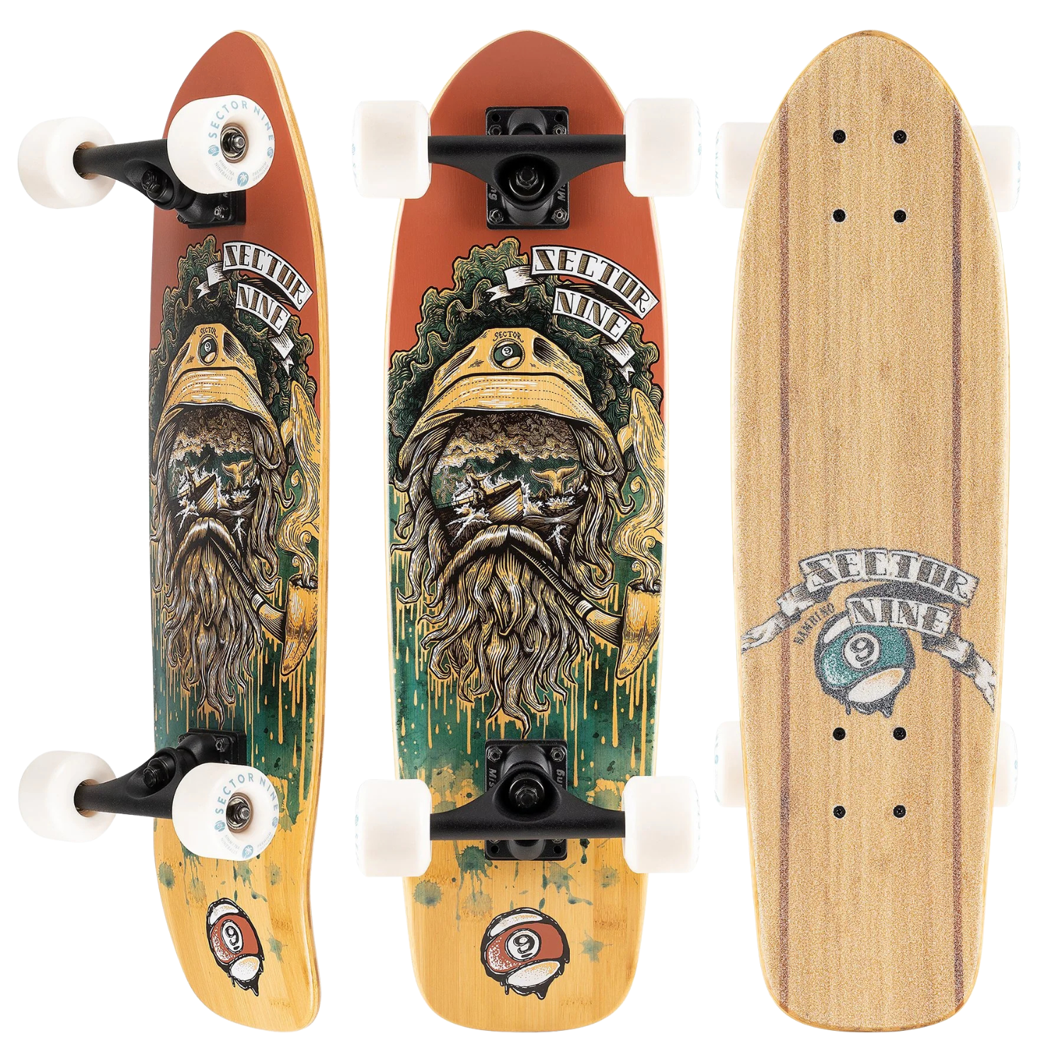Sector 9 Bambino Skipper 26.5" Cruiser Complete Skateboard