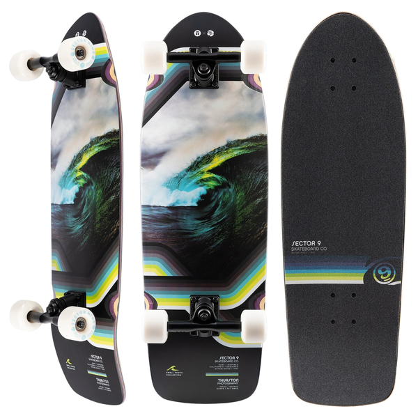 Sector 9 Fat Wave Fury 30" Cruiser Complete Skateboard