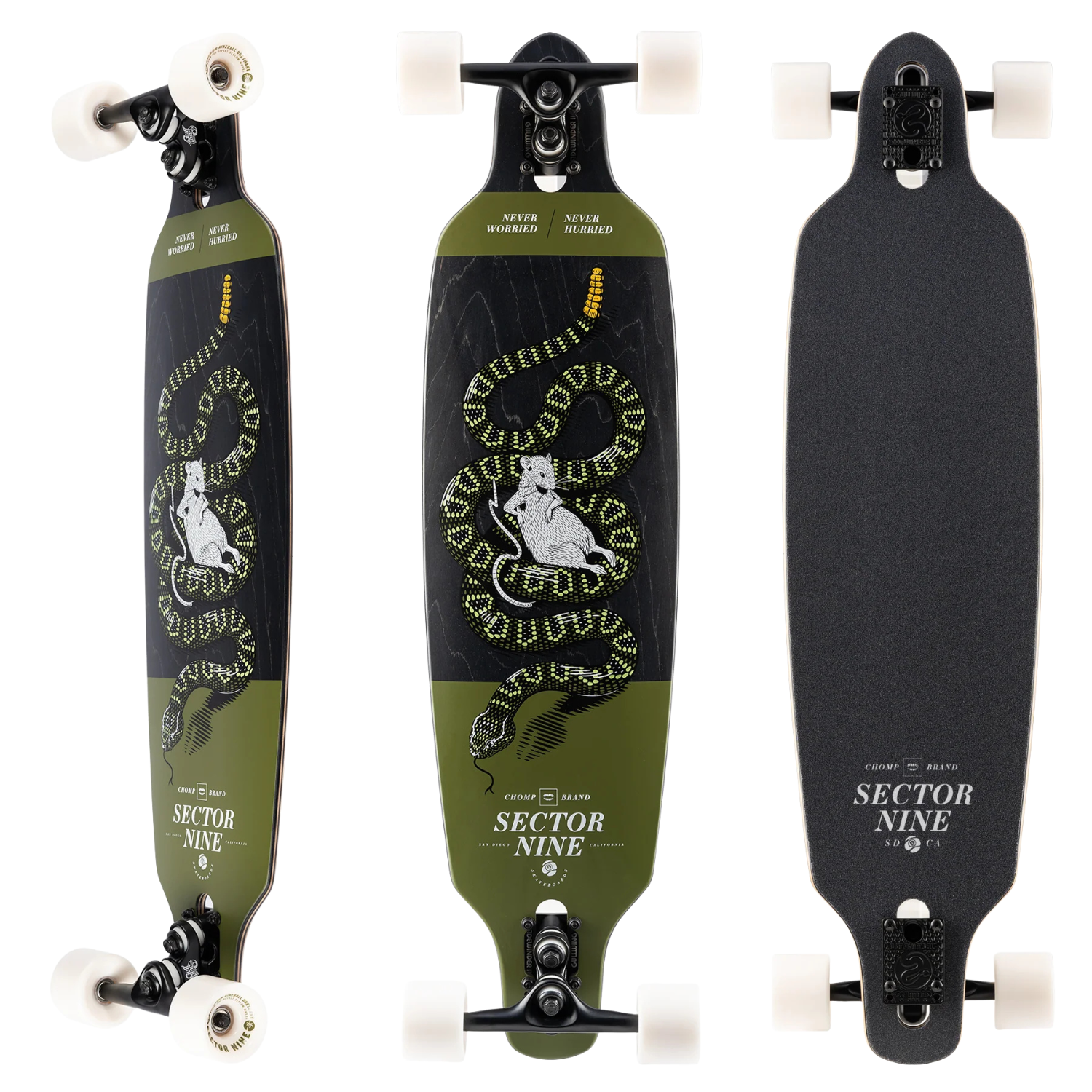 Sector 9 Fractal Rattler 36" Longboard Complete
