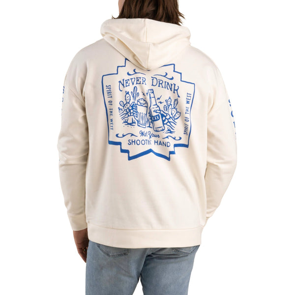 Sender Shootin’ Hand Salud! Hoodie - Men's
