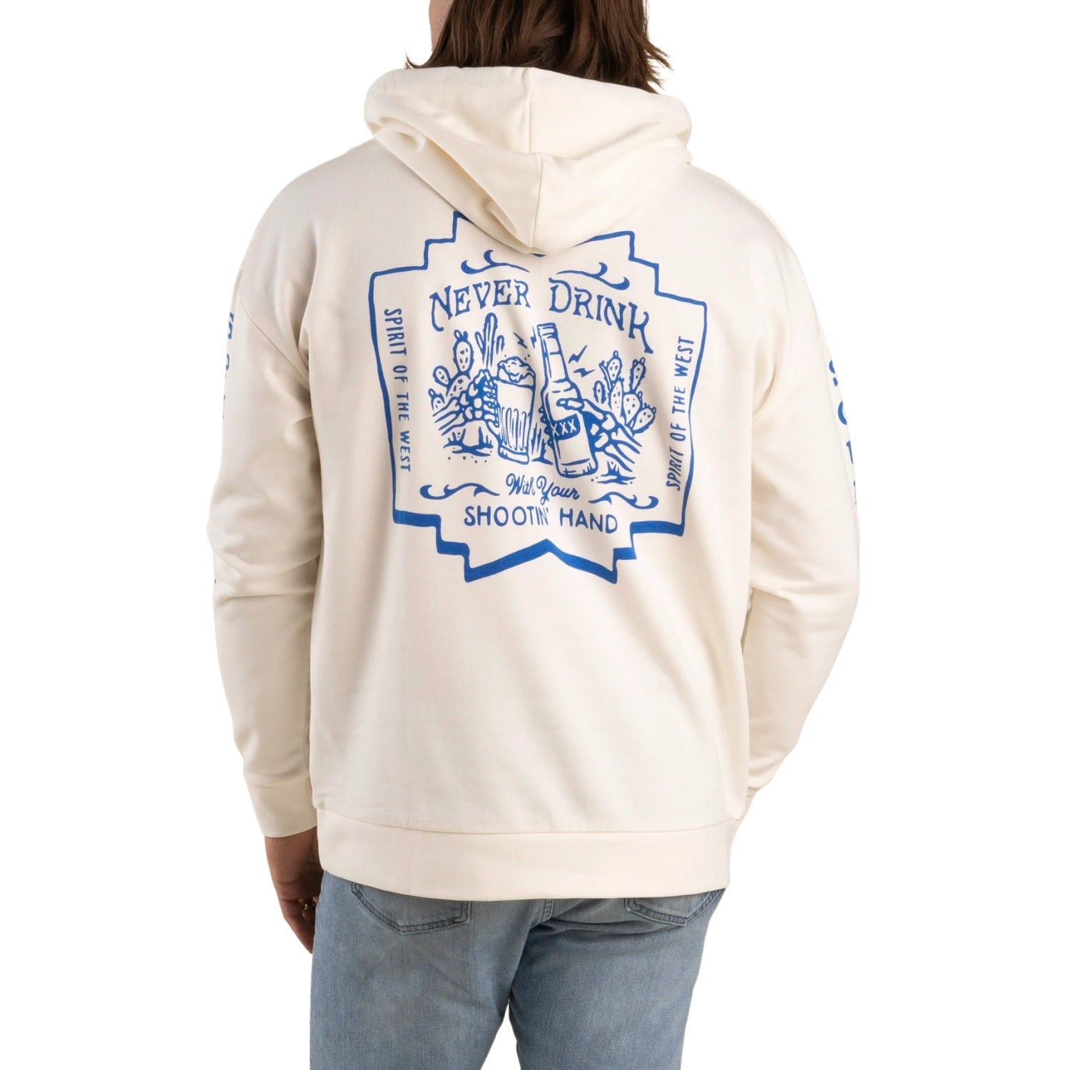 Sender Shootin’ Hand Salud! Hoodie - Men's