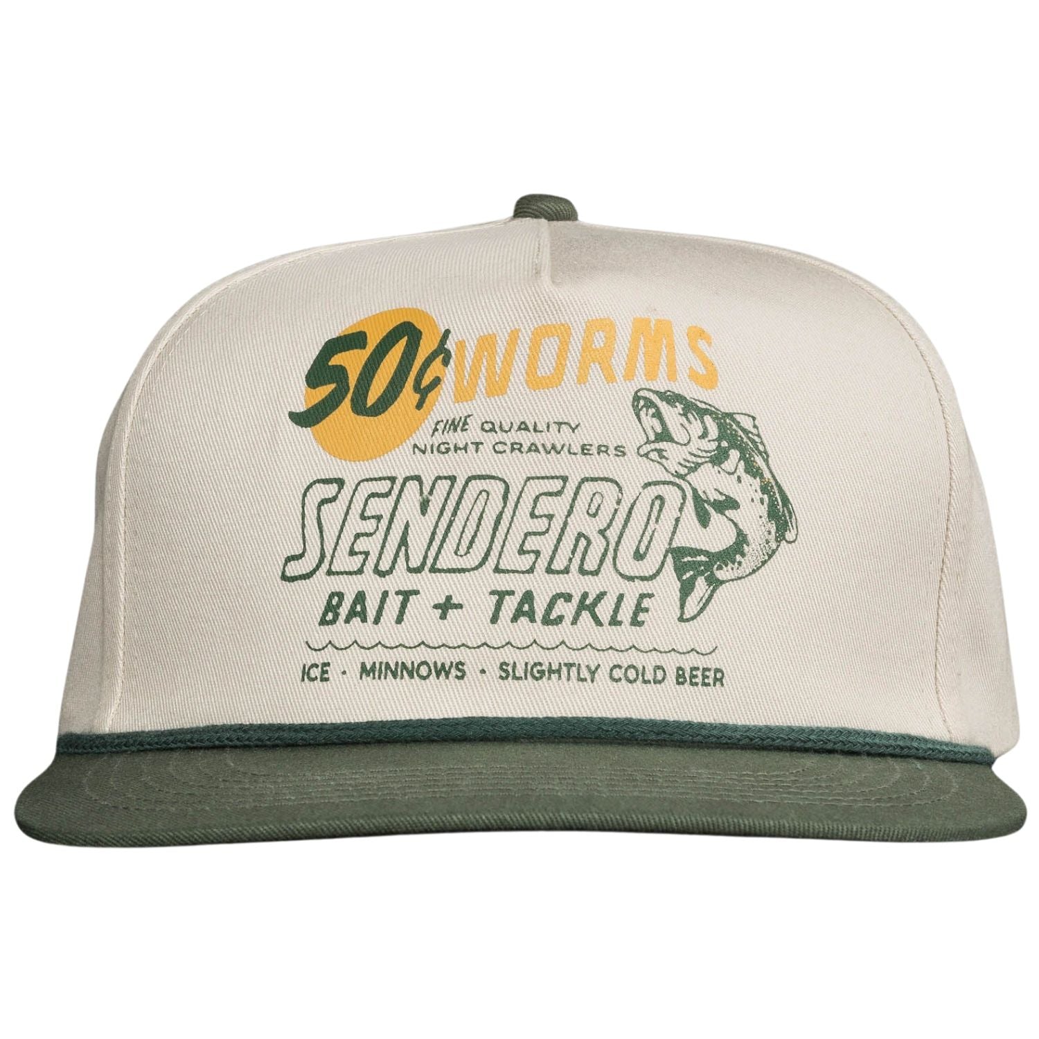 Sendero 50 Cent Worms Snapback Hat