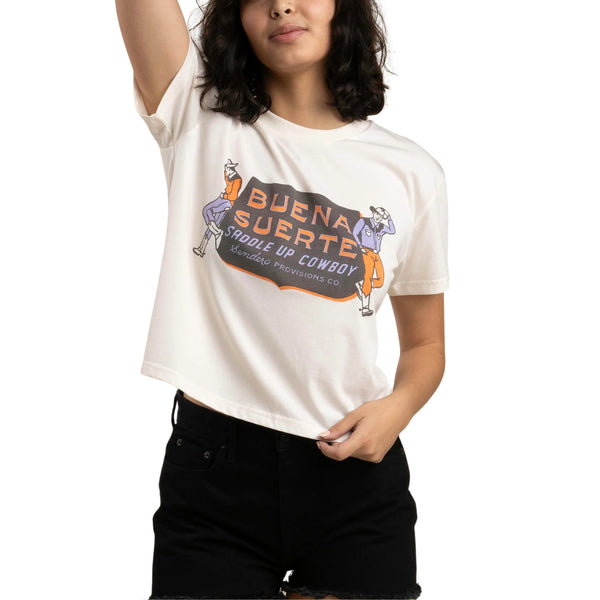 Sendero Buena Suerte Crop S/S Tee - Women's