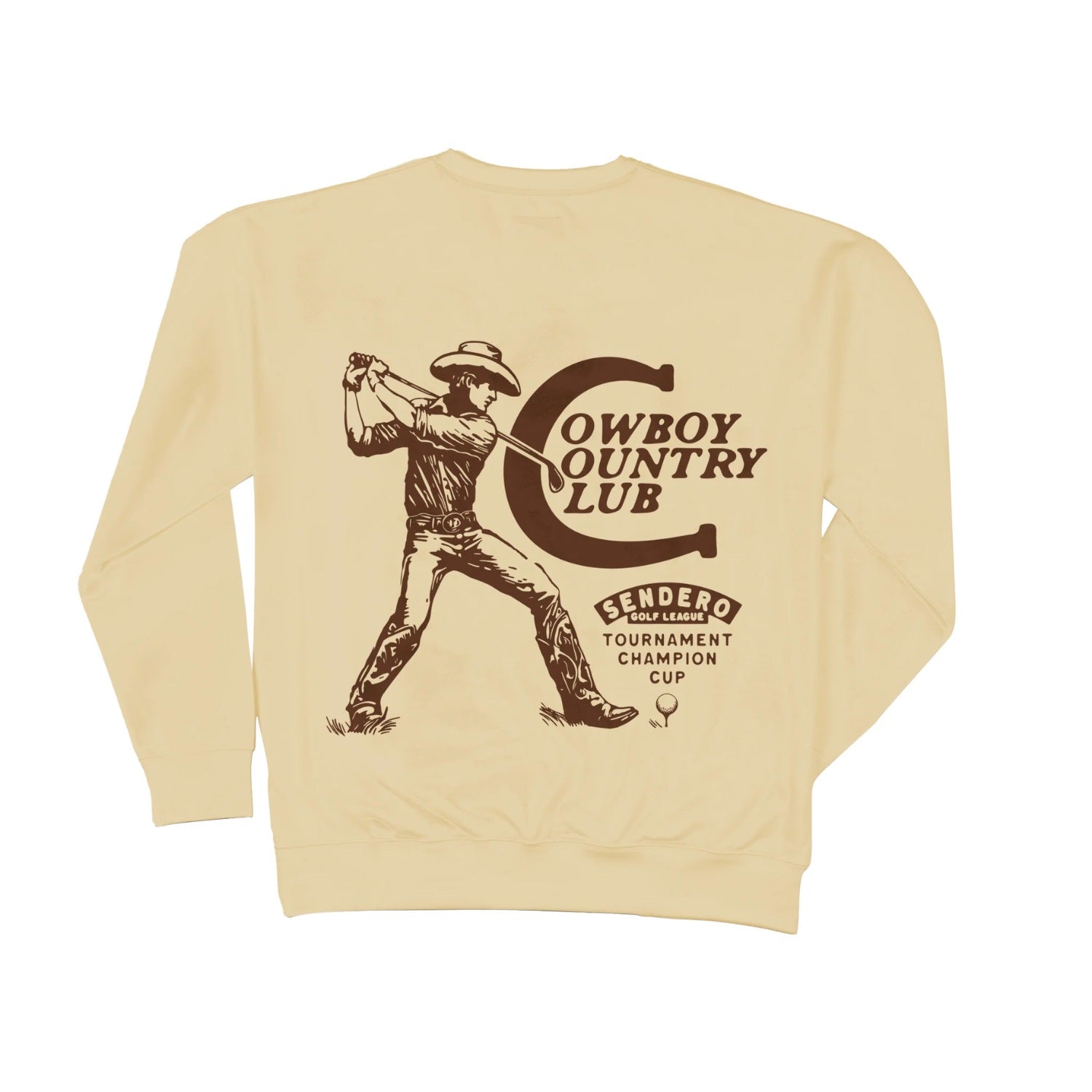 Sendero Cowboy Country Club Crew Sweatshirt - Men's