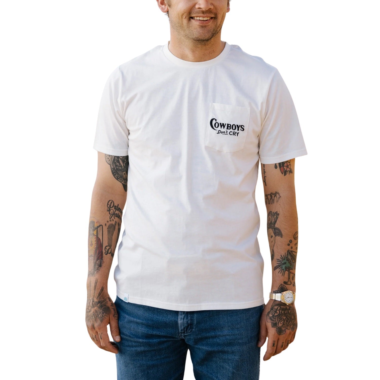 Sendero Cowboys Don’t Cry S/S Tee - Men's