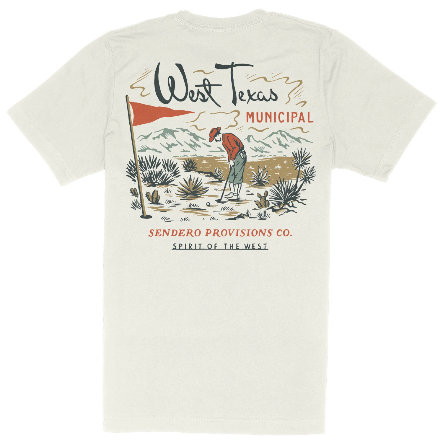 Sendero West Texas Municipal Tee Shirt - Men's