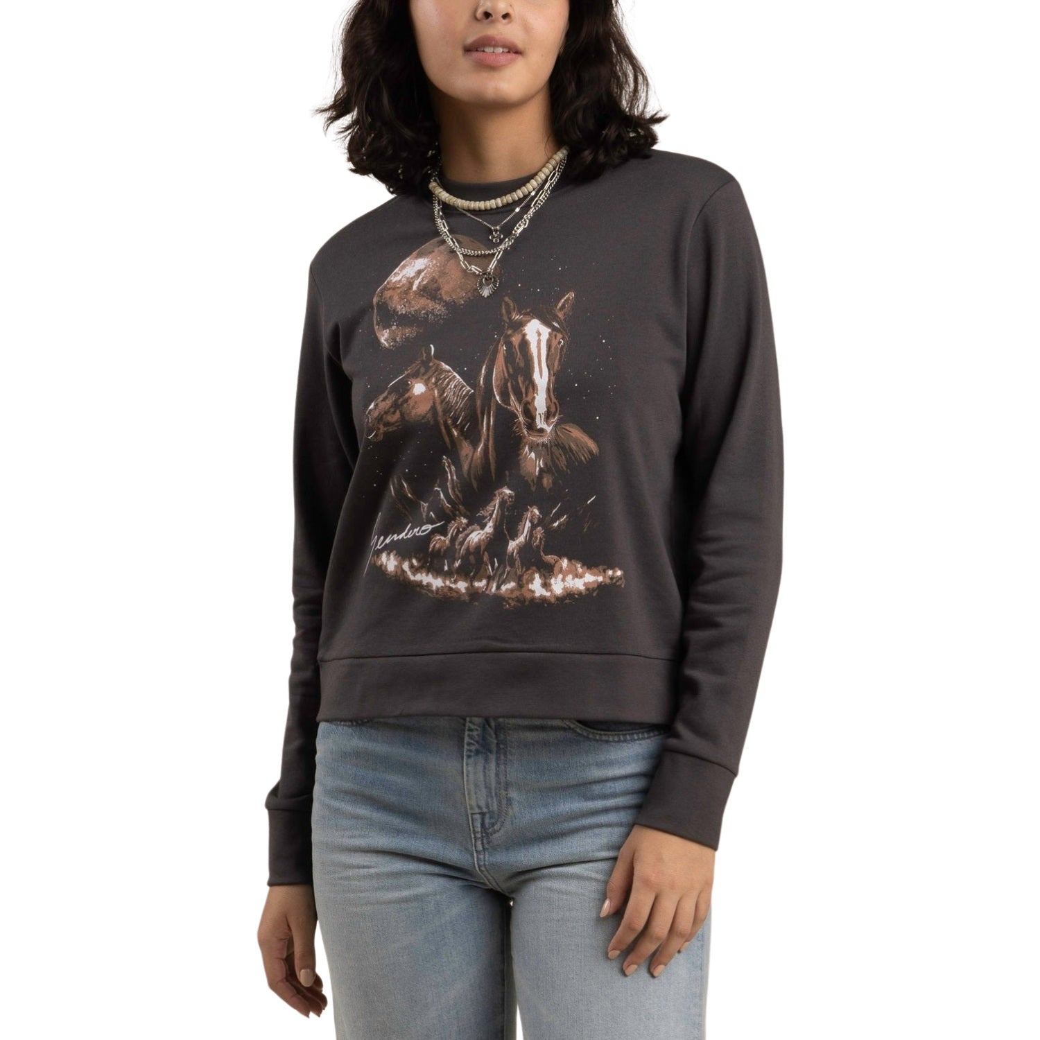 Sendero Midnight Riders Crew Sweatshirt - Women's
