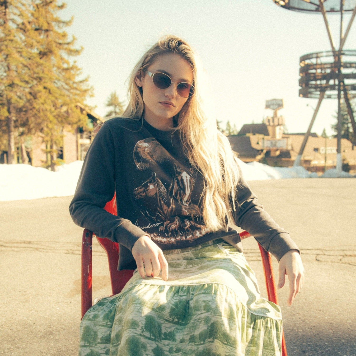 Sendero Midnight Riders Crew Sweatshirt - Women's