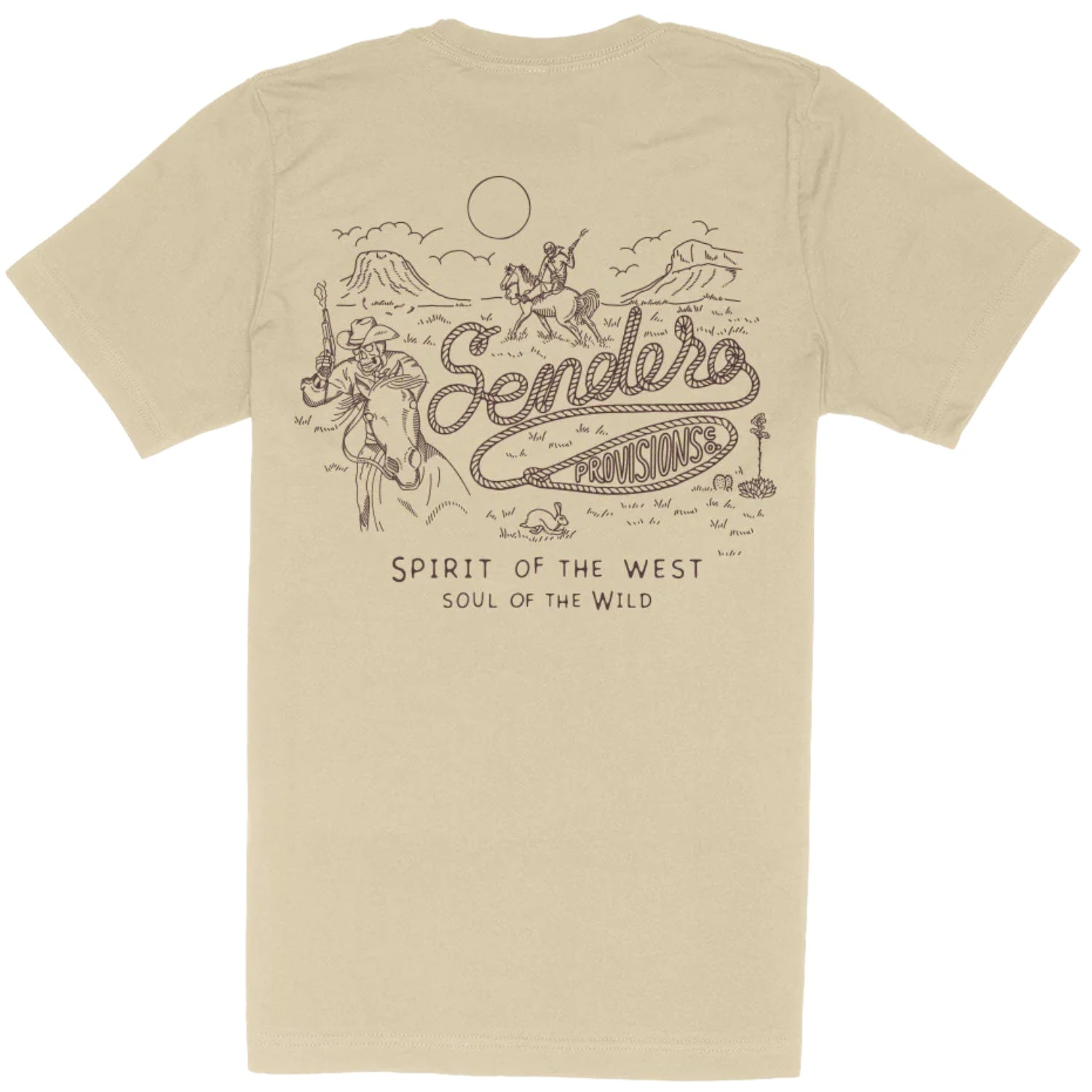 Sendero Skeleton Riders T-Shirt - Men's