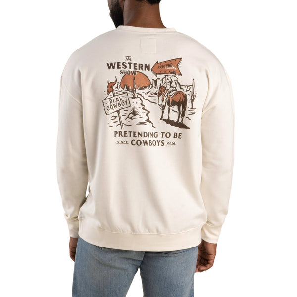 Sendero Western Show Crew Sweatshirt - Men's