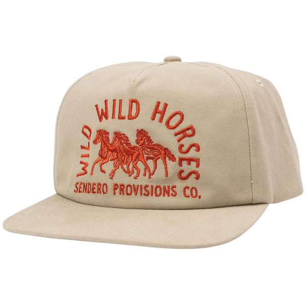 Sendero Wild Wild Horses Snapback Hat