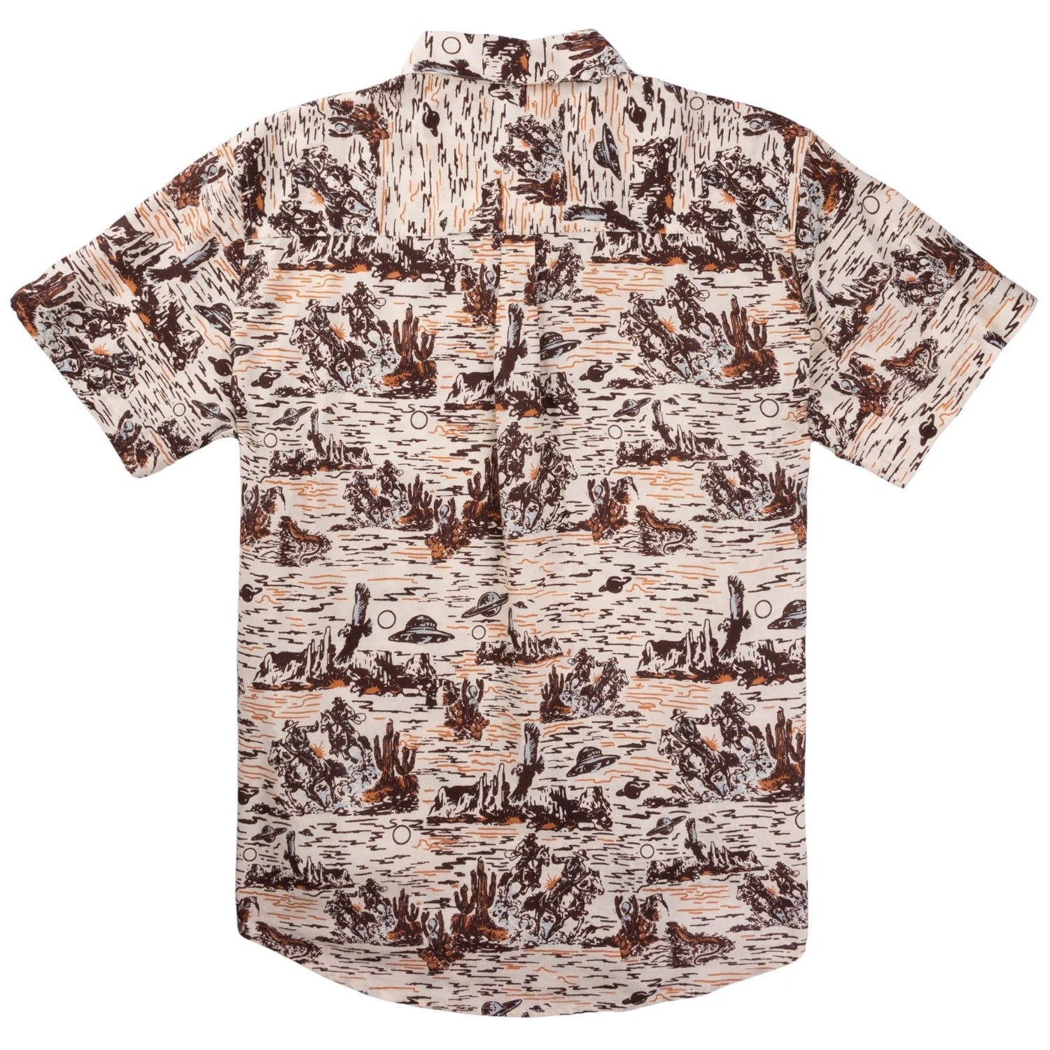 Desert Abduction Print / White