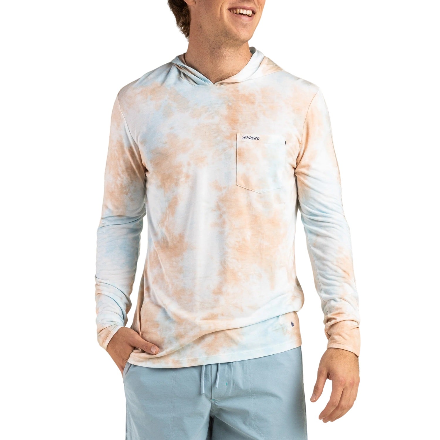 Red/Blue Tie Dye So Bueno