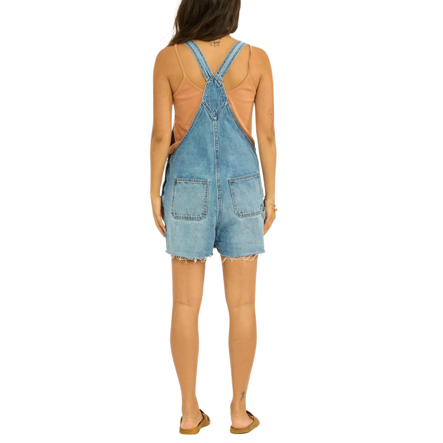 Sisstr Salty Days Denim Shortall - Women's