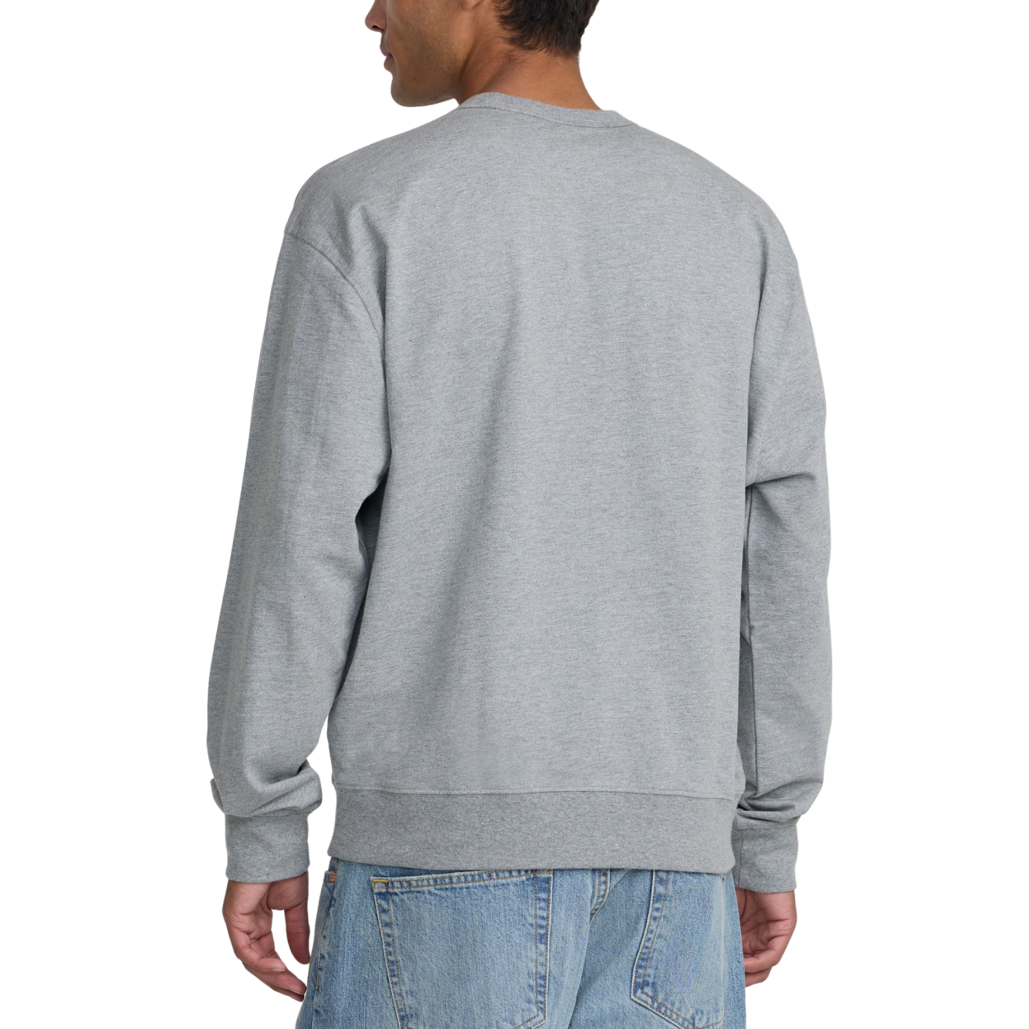 RVCA Sleepy Girl Patch Crew Sweatshirt - Men's