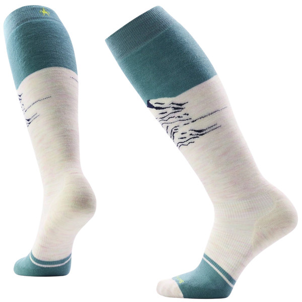 Smartwool Valley Sunset Over The Calf Snowboard Socks - Women's