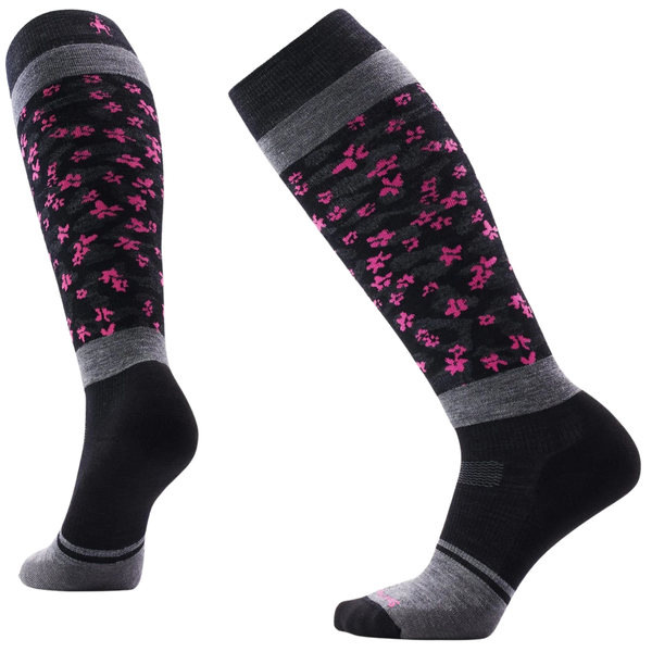 Smartwool Wild Blossom Over the Calf Snowboard Socks 2027 - Women's