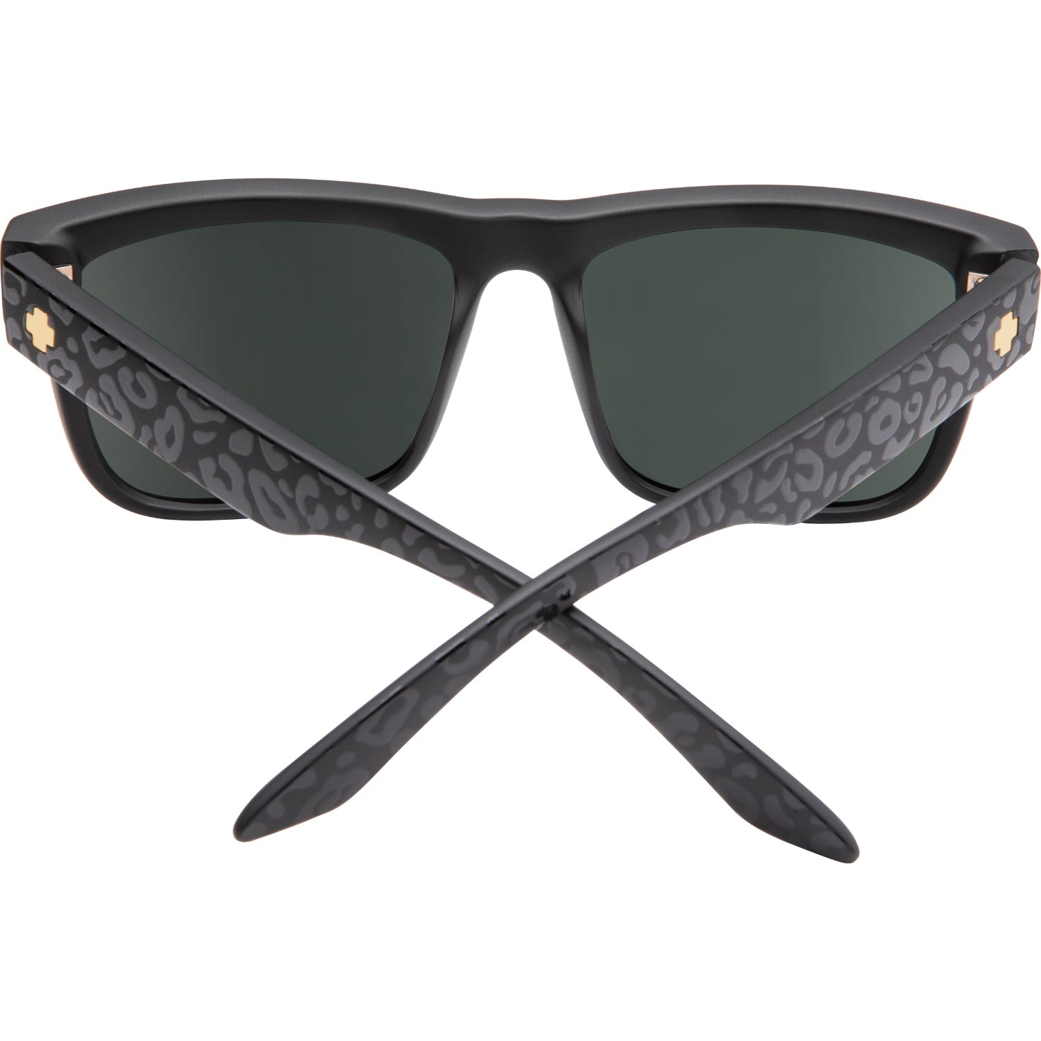 Matte Black Leopard | Happy Gray Green with Light Silver Spectra Mirror