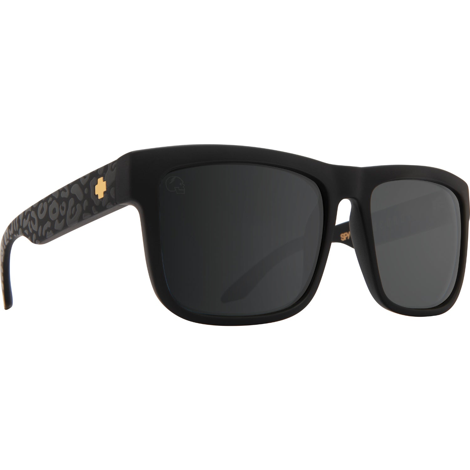 Matte Black Leopard | Happy Gray Green with Light Silver Spectra Mirror