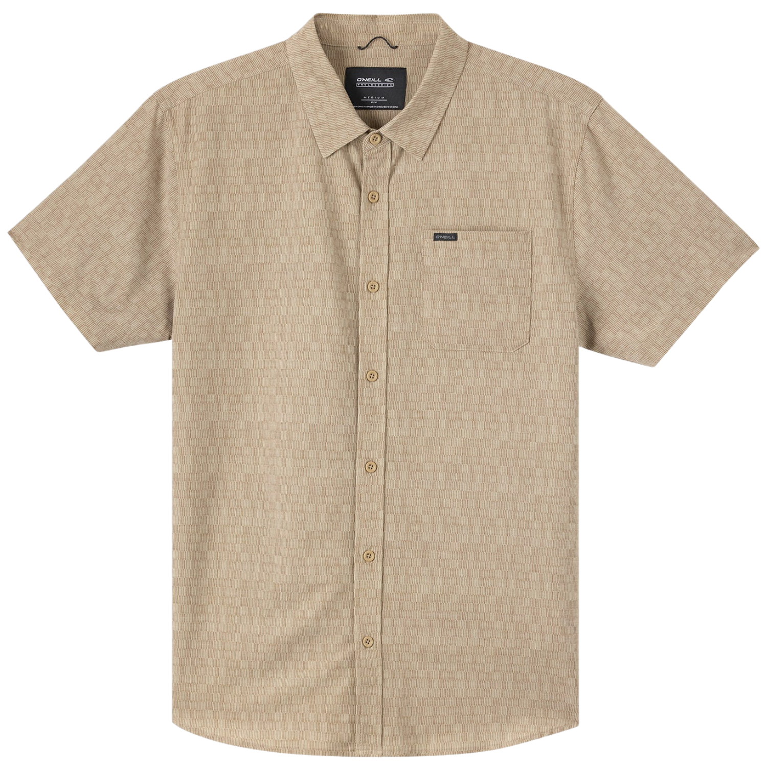 O'Neill TRVLR UPF Stabdard Fit SS Button Up Shirt - Men's