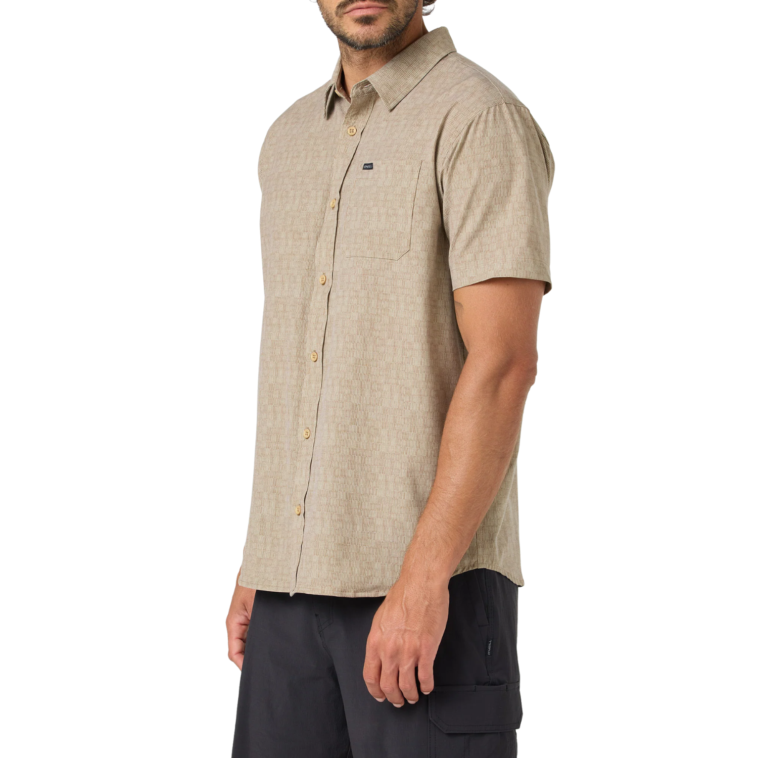 O'Neill TRVLR UPF Stabdard Fit SS Button Up Shirt - Men's