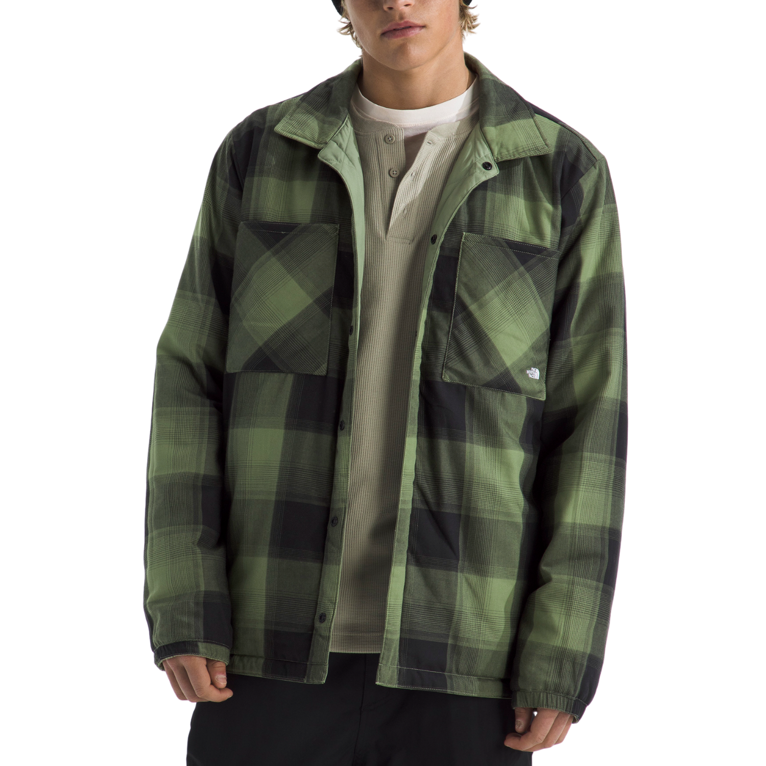 Bark Mist/TNF Black Shadow Plaid