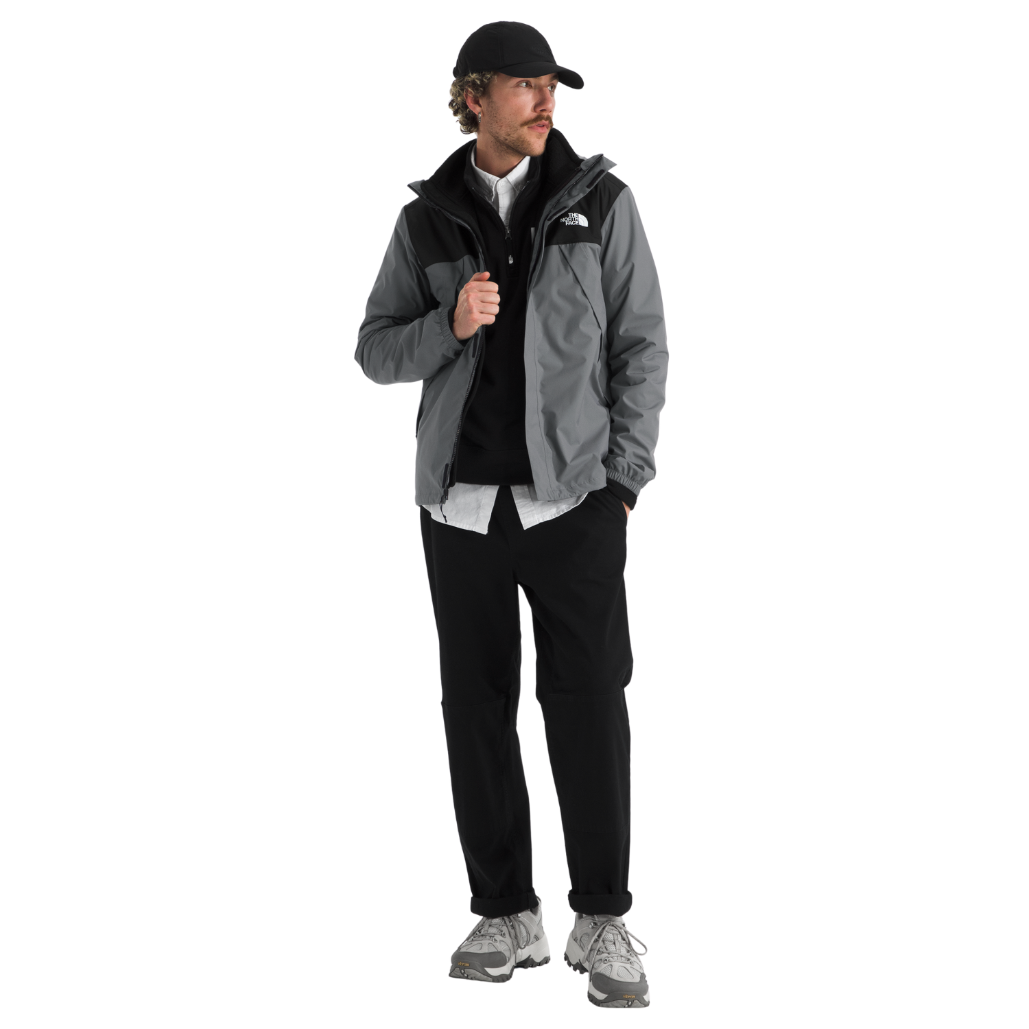 Smoked Pearl/TNF Black