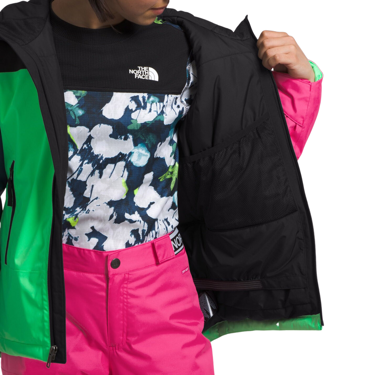 CHLOROPHYLL GRN/TNF BLACK