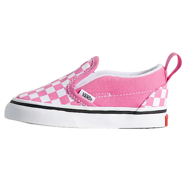 Vans Slip-On V Color Theory Checkered Toddler Shoes - Girls'