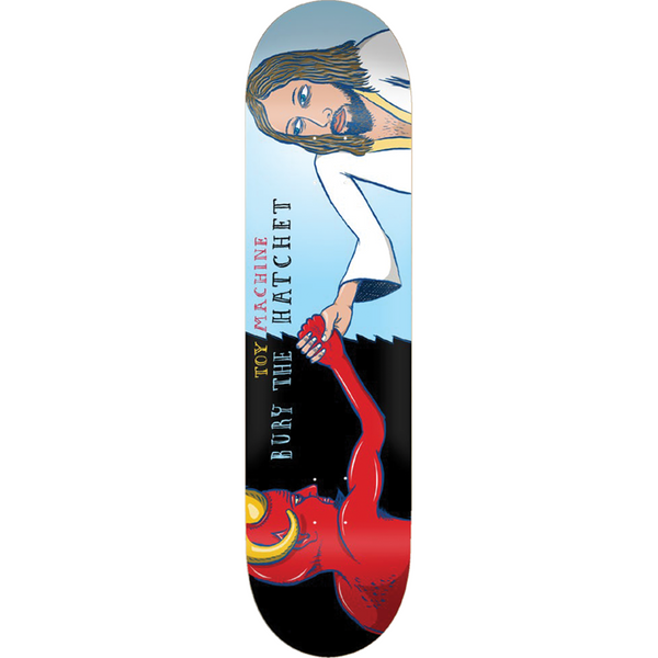 Toy Machine Bury the Hatchet Symmetrical Skateboard Deck