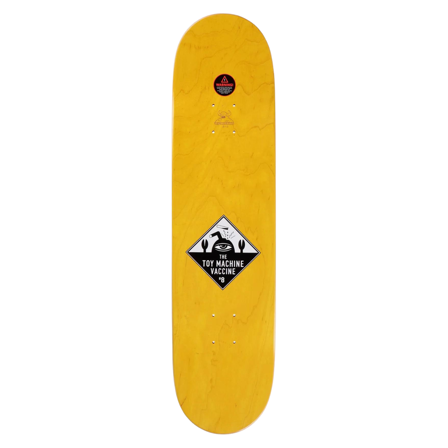 Toy Machine CJ Collins Bars Skateboard Deck 8.13"