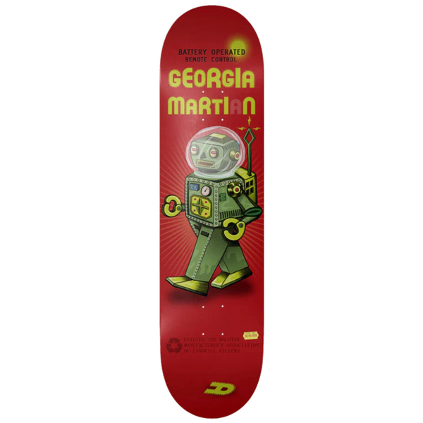 Toy Machine Georgia Martin Robot Skateboard Deck