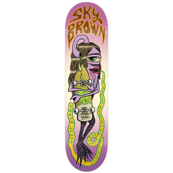 Toy Machine Sky Brown Guest Skateboard Deck