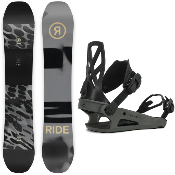 Ride Manic 2024 + Ride C-4 2024 - Snowboard Package