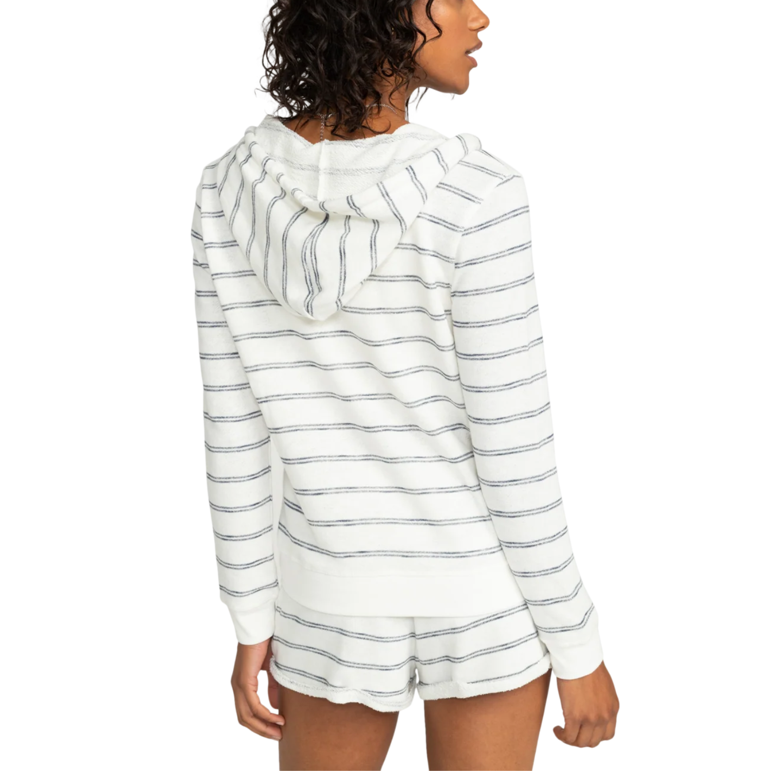 Roxy Perfect Wave Stripe Full Zip Hoodie - Women's