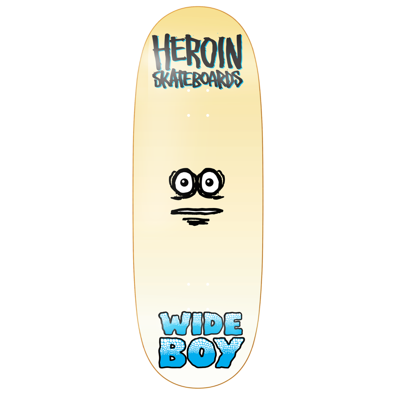 Heroin Wide Boy Face 10.75" Deck