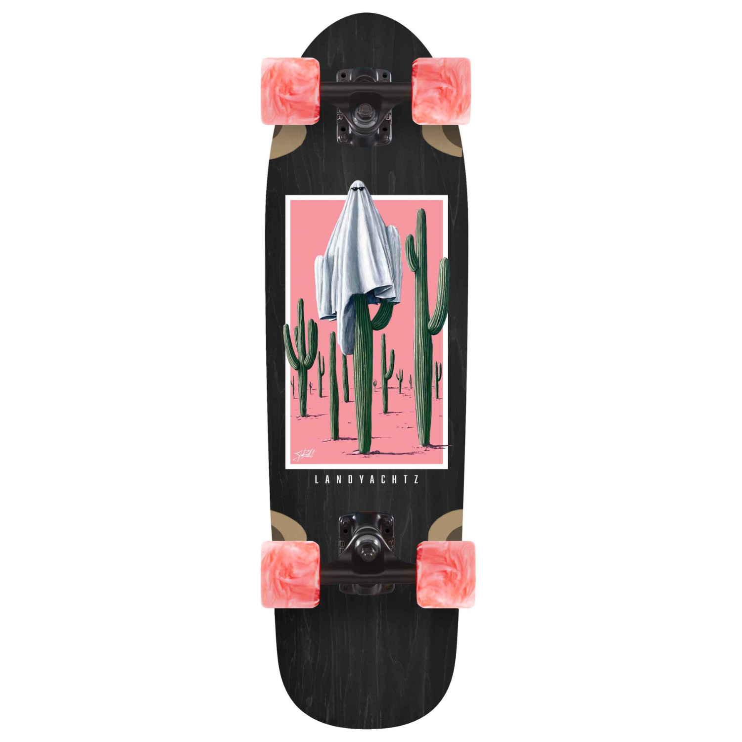 Landyachtz Dinghy Classic 28" Ghosted Complete Cruiser Skateboard