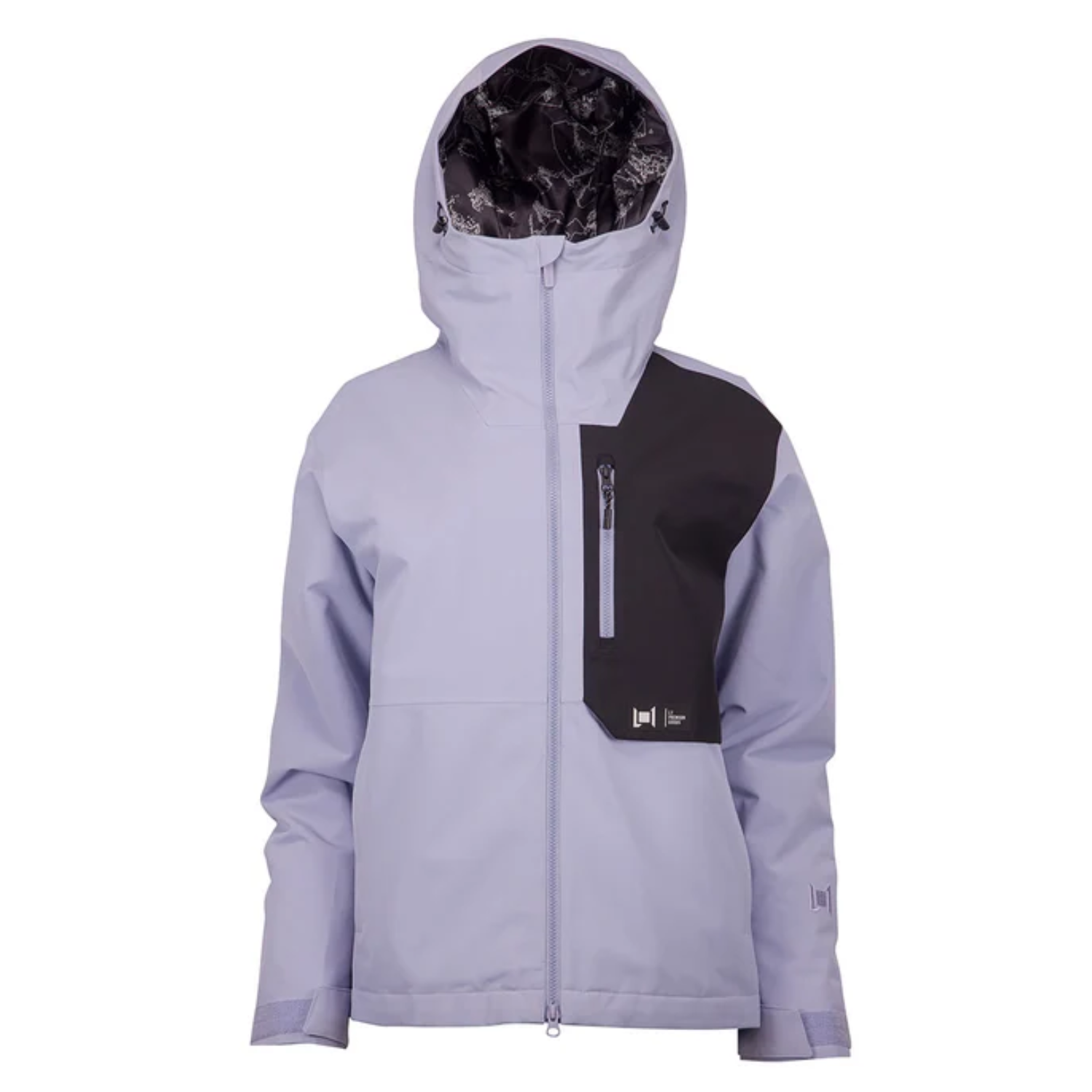 PALE LAVENDER/BLACK