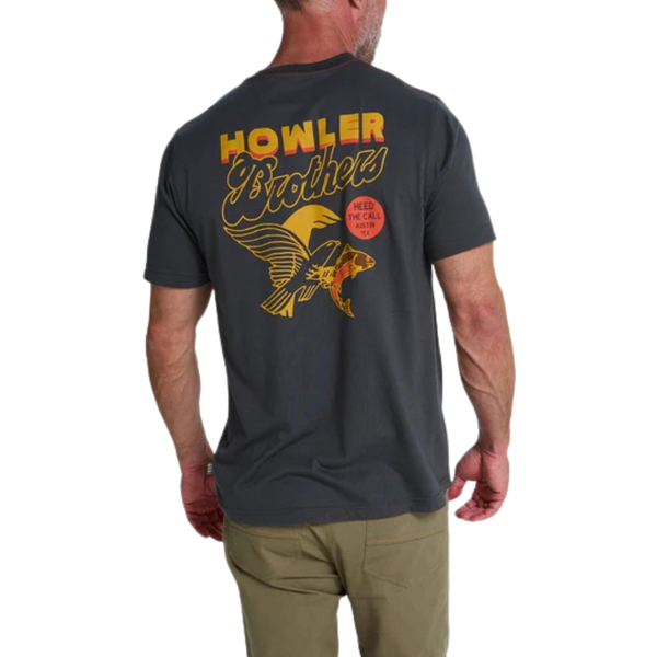 Howler Brothers Pocket T-Shirt Osprey Pray - Men's