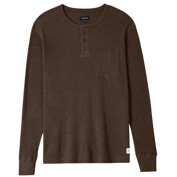 Brixton Baseline Waffle Knit Long Sleeve - Men's