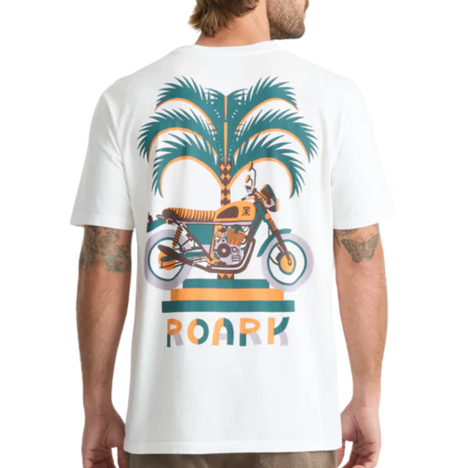 Roark Augs Palm Premium Tee Shirt - Men's