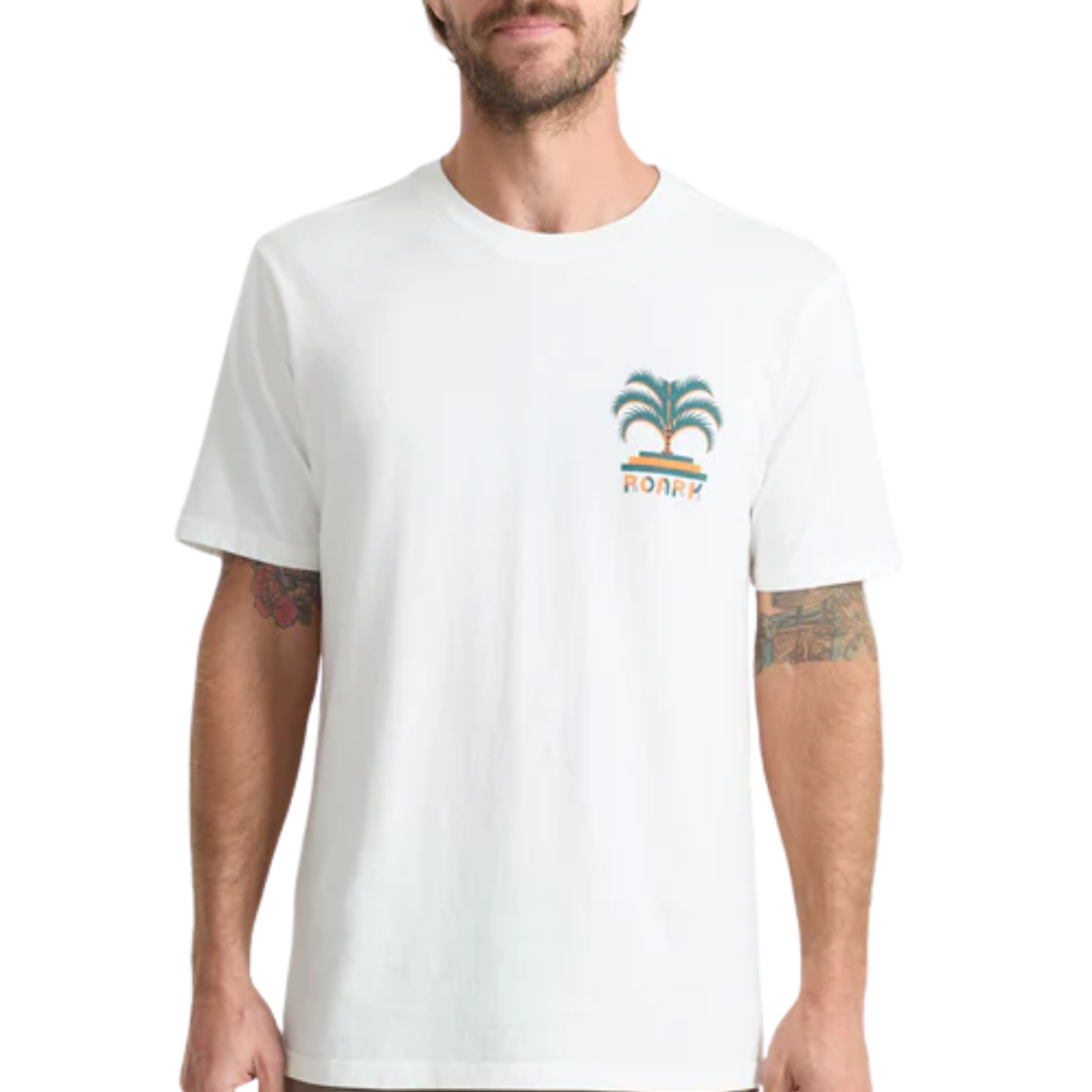 Roark Augs Palm Premium Tee Shirt - Men's