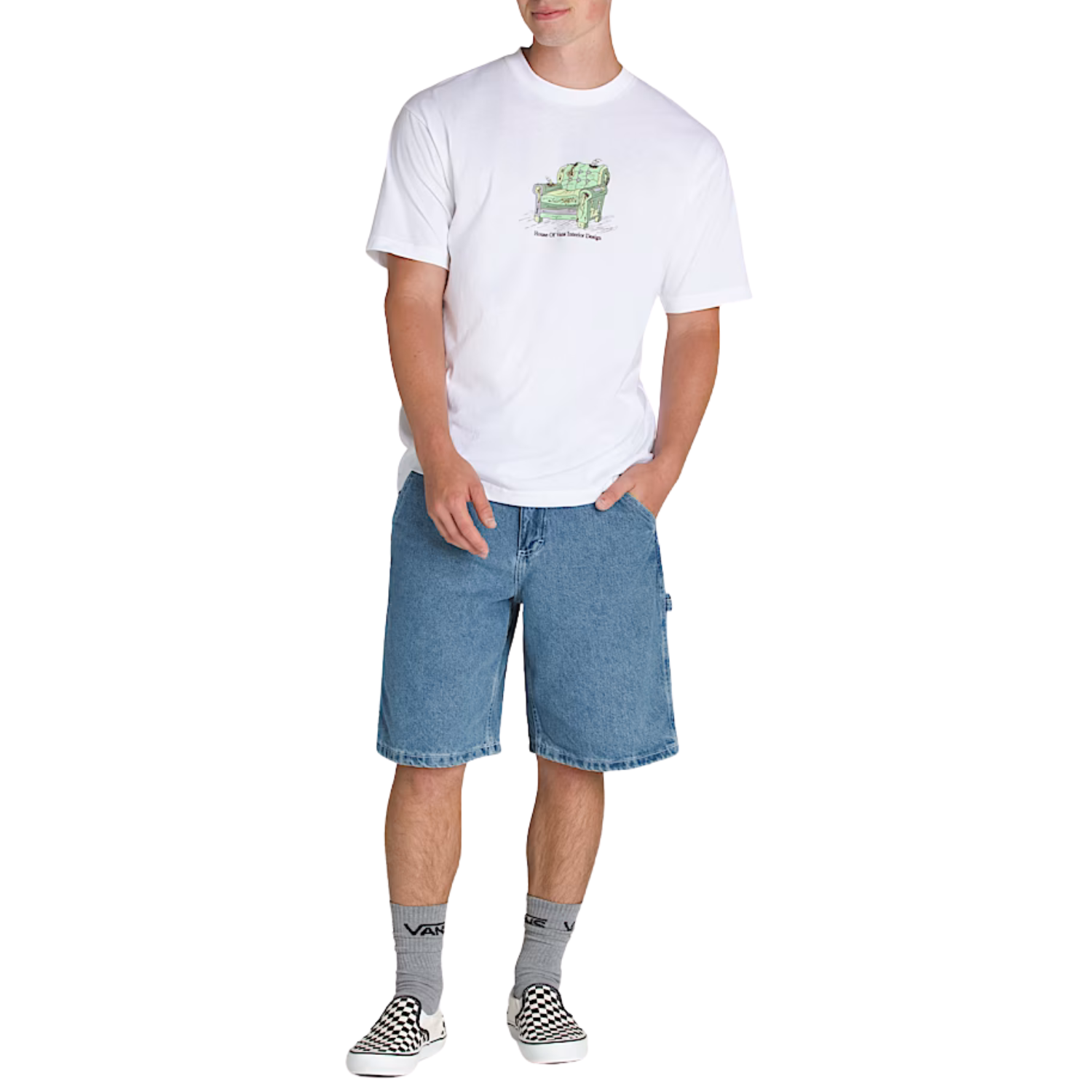 Vans Drill Chore Loose Denim 22" Short - Men's