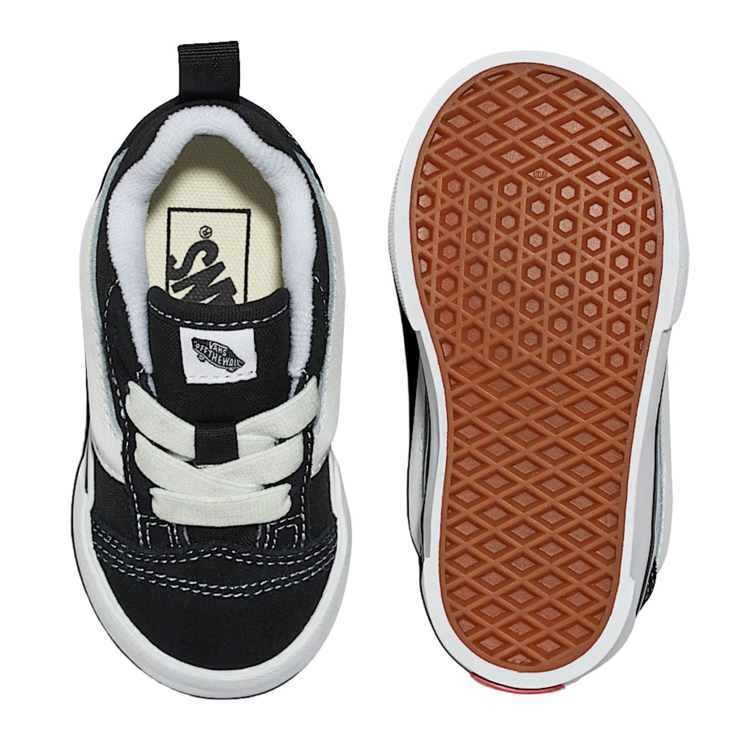 Vans Knu Skool Elastic Lace Shoes - Toddler