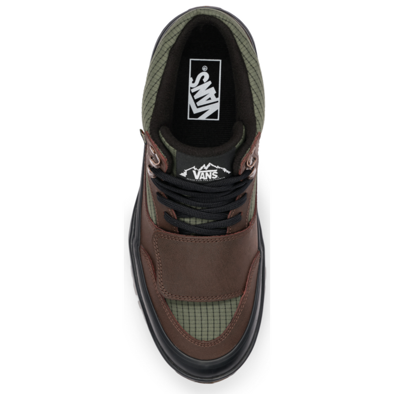 DARK GREEN/DARK BROWN