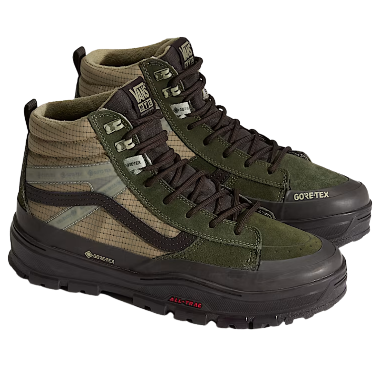 Dark Green/Dark Brown