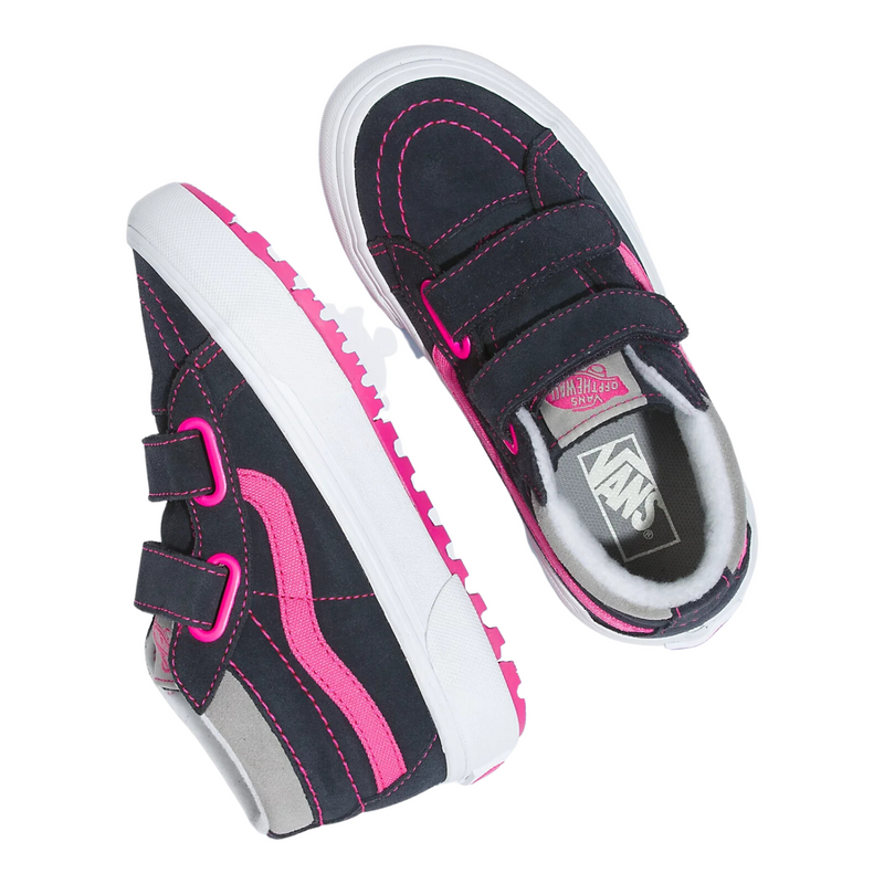 Vans Sk8-Mid Reissue V MTE-1 Navy/Pink Glow - Kid's Shoes