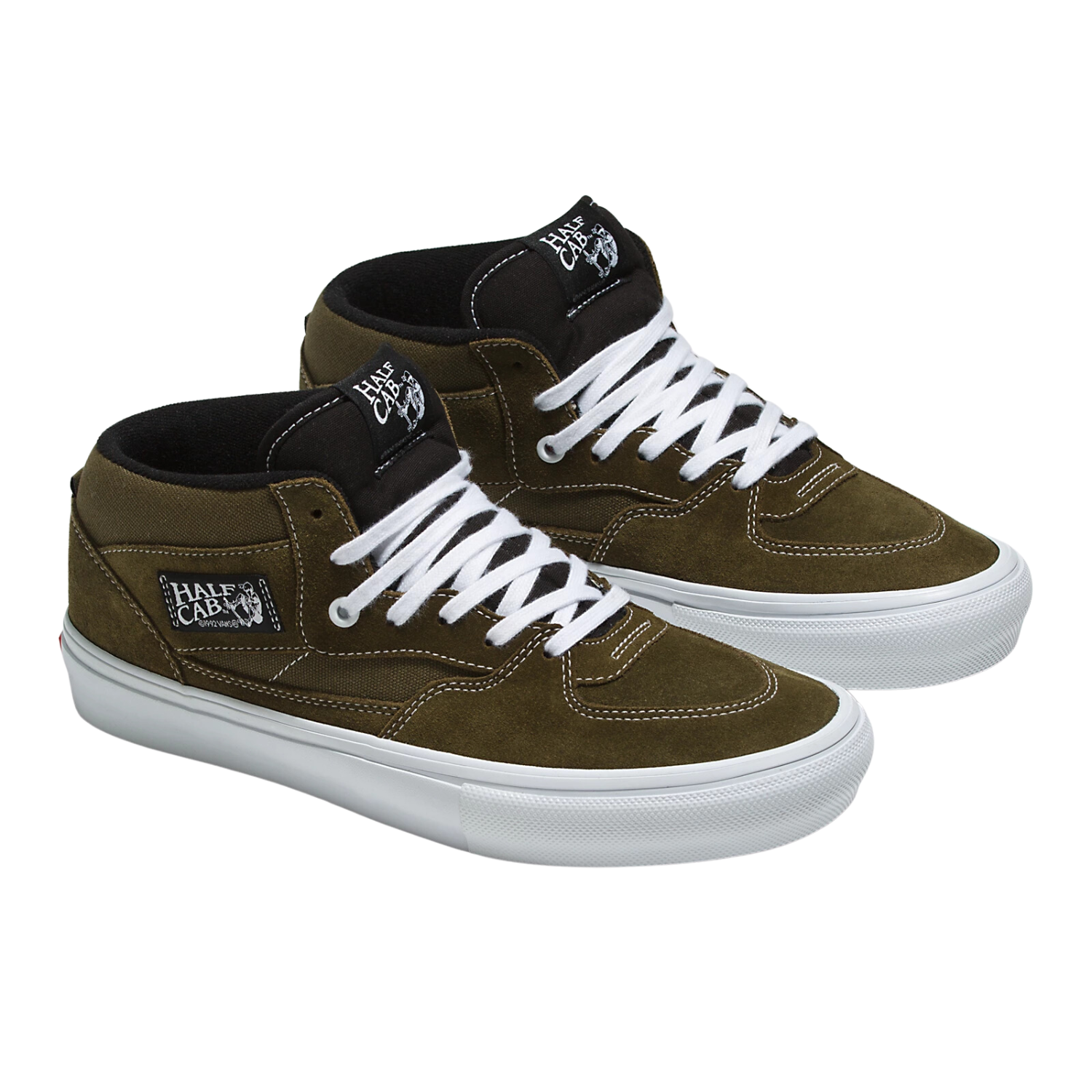 Vans Skate Half Cab Dark Olive Men's Shoes